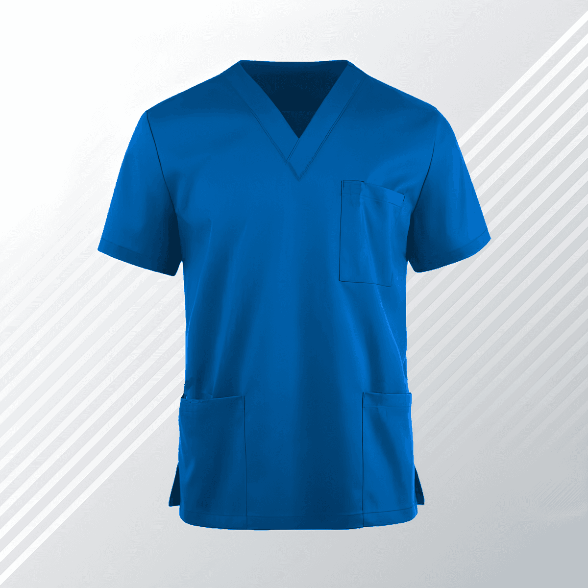 Bluzka Medyczna TEAM-EXP Royal – odzież medyczna