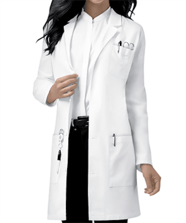 Fartuch Medyczny Damski Ders Trzy Kieszenie Biały – fartuch medyczny damski