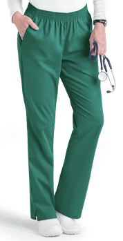 Spodnie Medyczne Waist Dwie Kieszenie Gumka Zielone – spodnie medyczne męskie